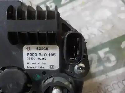 Second-hand car spare part alternator for hyundai i10 i (pa) 1.1 oem iam references 3730002850 f000bl0105 f000bl0105