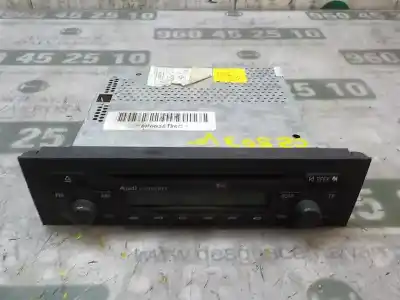 Peça sobressalente para automóvel em segunda mão sistema de áudio / rádio cd por audi a3 (8p) 2.0 tdi referências oem iam 