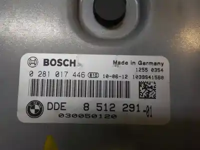 Second-hand car spare part ecu engine control for bmw serie 3 coupe (e92) 320d oem iam references 13618519671 0281017446 0281017446