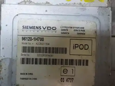 İkinci el araba yedek parçası elektronik modül için kia pro_cee´d 2.0 crdi oem iam referansları 961201h700