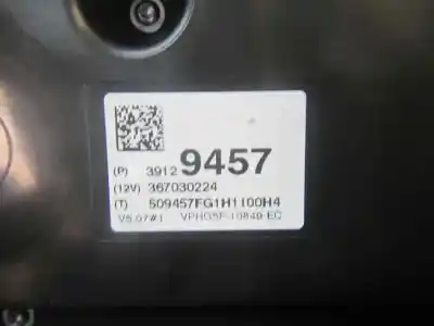 Second-hand car spare part dashboard for opel corsa d (s07) 1.4 (l08 l68) oem iam references 39129457  