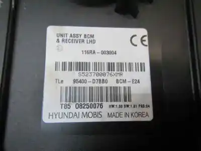 Second-hand car spare part electronic module for hyundai tucson (tl, tle) 1.7 crdi oem iam references 95400d7bb0  116ra00304