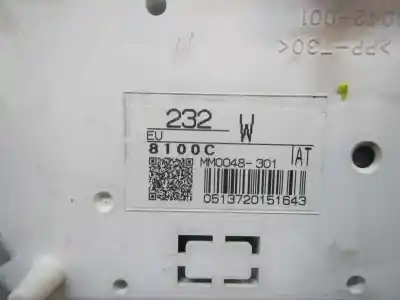 Peça sobressalente para automóvel em segunda mão quadrante por citroen c-zero seduction referências oem iam 1613239180 mm0048301 mm0048301
