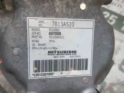Peça sobressalente para automóvel em segunda mão compressor de ar condicionado a/a a/c por citroen c-zero seduction referências oem iam 1609334480 7813a520 7813a520
