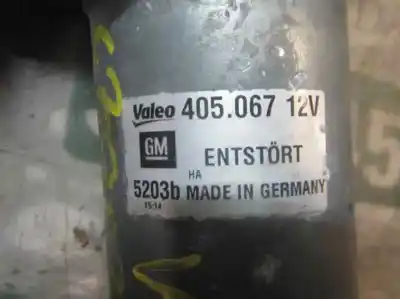Peça sobressalente para automóvel em segunda mão motor do limpa para brisas por opel corsa d 1.3 16v cdti referências oem iam 13182340  6m13182340