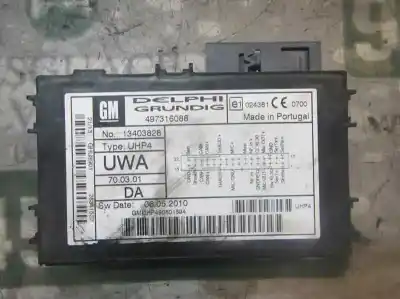 Peça sobressalente para automóvel em segunda mão módulo eletrônico por opel corsa d 1.3 16v cdti referências oem iam 13403828  13403828