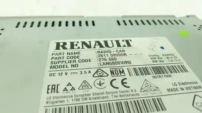 Автозапчастина б/у аудіо система / радіо cd для dacia lodgy (js_) 1.5 blue dci 115 (jsjt) посилання на oem iam 281157957r  281159596r