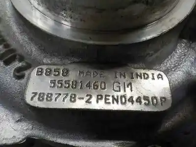 Second-hand car spare part turbocharger for opel insignia berlina 2.0 16v cdti oem iam references   garrett 55581460 gm 788778