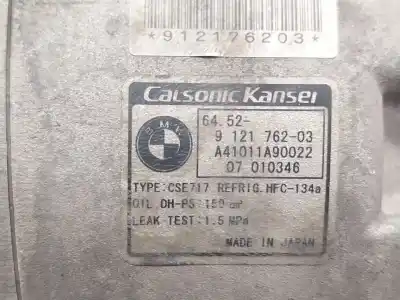 Second-hand car spare part air conditioning compressor for bmw x5 (e70) 3.0 d oem iam references 64529185146  912176203