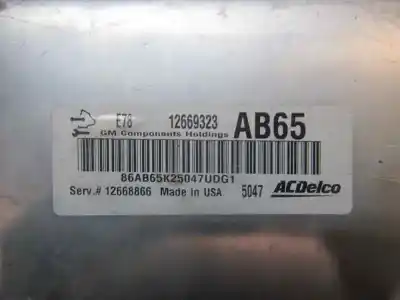 Second-hand car spare part ecu engine control for opel astra j lim. 1.4 16v turbo (bivalent. gasolina / lpg) oem iam references 12669323  12643636