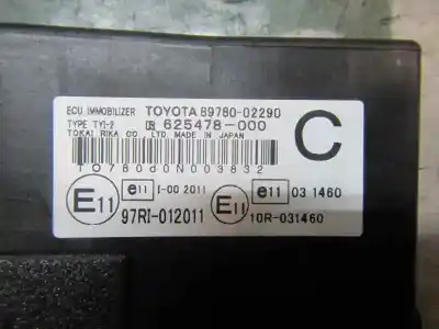 Автозапчастина б/у електронний модуль для toyota auris (_e15_) 1.4 d-4d (nde150_) посилання на oem iam 8978002290  8978002290