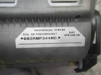 Pezzo di ricambio per auto di seconda mano air bag anteriore destro per audi a3 (8p) 2.0 tdi ambiente (dpf) (125kw) riferimenti oem iam 8p0880202c  