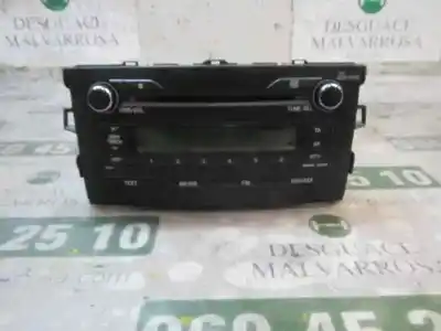 Автозапчасти б/у аудиосистема / радио cd за toyota auris (_e15_) 1.4 d-4d (nde150_) ссылки oem iam 8612002a70
