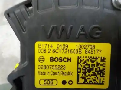 Piesă de schimb auto la mâna a doua pedalã accelerație pentru skoda spaceback (5h) 1.6 tdi dpf referințe oem iam 6c1721503d 0280755223 6c1721503b