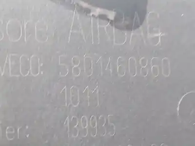 Second-hand car spare part airbag control unit for iveco daily vi furgón 33s15, 35s15, 35c15 oem iam references 5801460860  5801460860