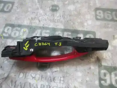 Pièce détachée automobile d'occasion poignée extérieure arrière gauche pour seat ibiza (6j5) 1.9 tdi références oem iam 5n0837205fgru  