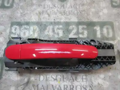 Peça sobressalente para automóvel em segunda mão puxador exterior traseiro direito por seat ibiza (6j5) 1.9 tdi referências oem iam 5n0837205fgru