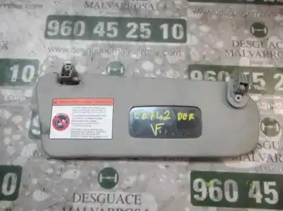 Second-hand car spare part right sunshade for chevrolet aveo 1.2 cat oem iam references   