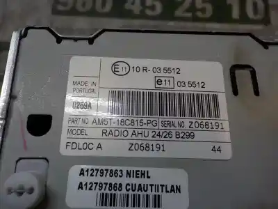 Second-hand car spare part audio system / radio cd for ford fiesta (ccn) trend oem iam references   