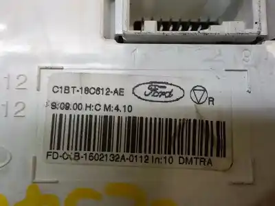 Peça sobressalente para automóvel em segunda mão comando de sofagem (chauffage / ar condicionado) por ford fiesta (ccn) trend referências oem iam   