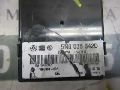 Second-hand car spare part electronic module for seat leon (1p1) reference copa oem iam references 5n0035342d  5n0035342d