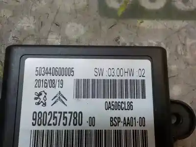 Second-hand car spare part electronic module for citroen c-zero seduction oem iam references 9802575780 503440600005 9802575780