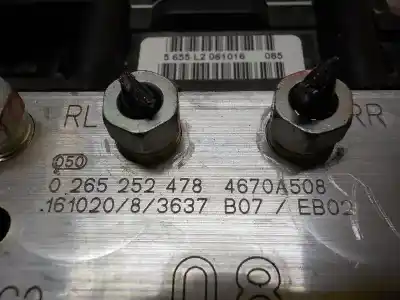 Second-hand car spare part abs for citroen c-zero seduction oem iam references 1609670680 0265252478 0265252478