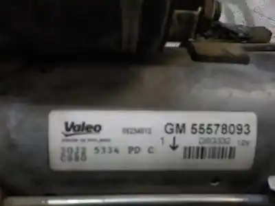 Peça sobressalente para automóvel em segunda mão motor de arranque por opel corsa d 1.3 16v cdti referências oem iam   