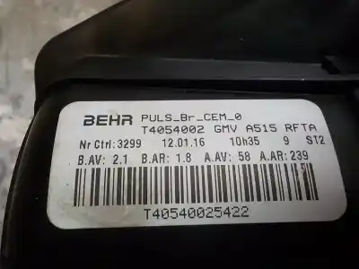Peça sobressalente para automóvel em segunda mão motor de sofagem por citroen c3 exclusive referências oem iam 6441cs t4054002 t4054002