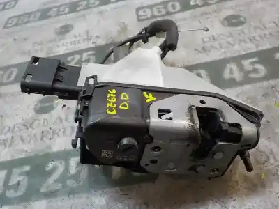 Peça sobressalente para automóvel em segunda mão fechadura da porta dianteira direita por citroen c3 exclusive referências oem iam 9800624680
