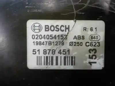 Автозапчастина б/у гальмівний серво для fiat punto (199) 1.2 посилання на oem iam 77365714 0204054153 0204054153