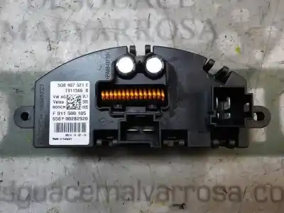 Recambio de automóvil de segunda mano de resistencia calefaccion para seat leon (5f1) 1.6 tdi referencias oem iam 5q0907521e f011500105 5q0907521e