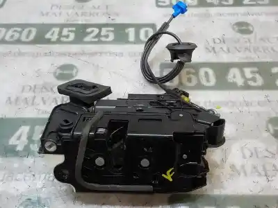 Автозапчастина б/у замок дверей заднього лівого для seat leon (5f1) 1.6 tdi посилання на oem iam 5k4839015r