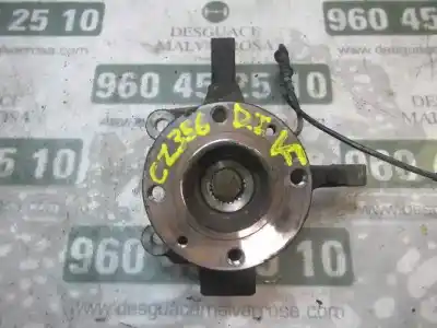 Peça sobressalente para automóvel em segunda mão manga de eixo dianteira esquerda por renault clio iii 1.5 dci diesel referências oem iam 