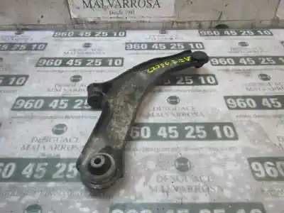 Peça sobressalente para automóvel em segunda mão braço de suspensão inferior esquerdo dianteiro por renault clio iii 1.5 dci diesel referências oem iam 