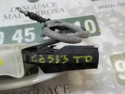 Автозапчастина б/у завнішня ручка задня права для seat toledo iv (kg3) 1.6 tdi посилання на oem iam 5n0837205mgru  