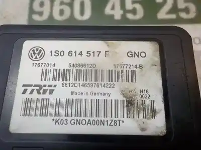 Автозапчастина б/у абс для seat toledo iv (kg3) 1.6 tdi посилання на oem iam 1s0614517lbef  
