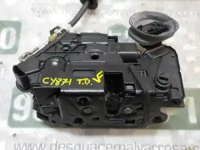 Recambio de automóvil de segunda mano de cerradura puerta trasera derecha para volkswagen golf vi (5k1) advance referencias oem iam 