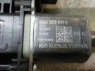 Second-hand car spare part rear left window motor for seat leon st (5f8) 1.6 tdi oem iam references 5q0959811e  