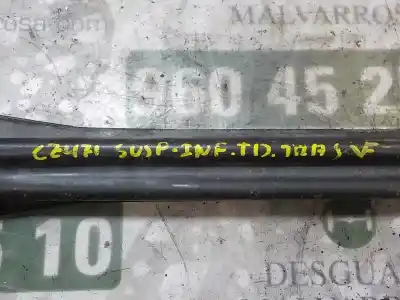 Peça sobressalente para automóvel em segunda mão braço de suspensão traseiro inferior direito por volkswagen touareg (7la, 7l6, 7l7) 5.0 v10 tdi referências oem iam 7l8501529a  