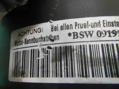 Tweedehands auto-onderdeel complete motor voor skoda fabia (5j2 ) 1.9 tdi dpf oem iam-referenties   bsw