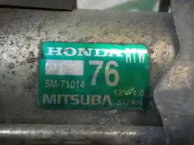 Автозапчастина б/у двигун запускається для honda cr-z (szt) 1.5 cat посилання на oem iam 31200rtw004 sm71014 sm71014