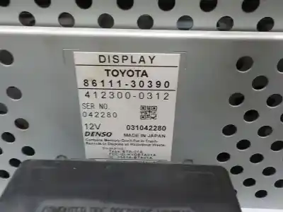 Автозапчасти б/у многофункциональный дисплей за lexus gs (gs/us/ws19) 3.0 v6 24v cat ссылки oem iam 8611130600c0 1586000101 8611130390