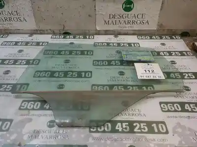 Peça sobressalente para automóvel em segunda mão vidro da porta traseira esquerda por seat toledo (5p2) 1.9 tdi referências oem iam 5p0845025