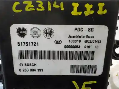 Автозапчастина б/у електронний модуль для fiat linea (323_, 110_) 1.4 посилання на oem iam 51751721 0263004191 51751721
