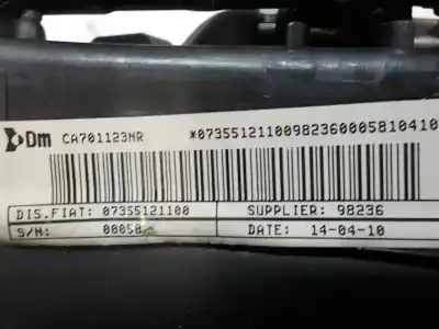 Pezzo di ricambio per auto di seconda mano air bag anteriore sinistro per fiat linea (323_, 110_) 1.4 riferimenti oem iam 735512110  07355121100