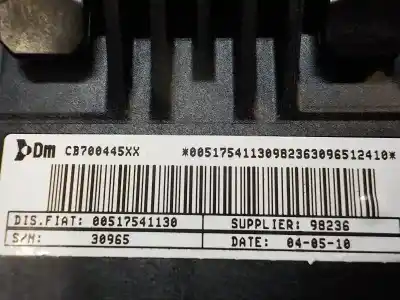 Pezzo di ricambio per auto di seconda mano air bag anteriore destro per fiat linea (323_, 110_) 1.4 riferimenti oem iam 51754113 00517541130 00517541130