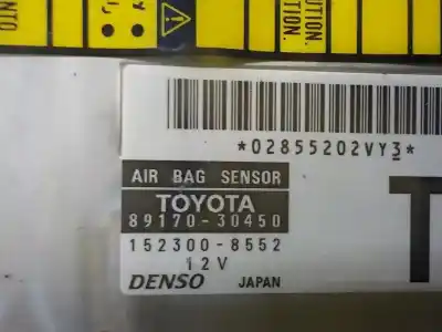 Автозапчасти б/у блок управления подушками безопасности за lexus gs (gs/us/ws19) 3.0 v6 24v cat ссылки oem iam 8917030450 1523008552 8917030450