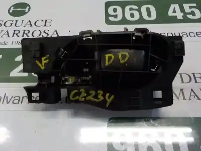 Автозапчастина б/у усередині передня права ручка для peugeot 308 1.6 hdi fap cat (9hz / dv6ted4) посилання на oem iam 9144c8  