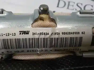 Автозапчасти б/у передняя правая подушка безопасности за citroen ds3 1.2 12v vti ссылки oem iam 9802840980  9802840980